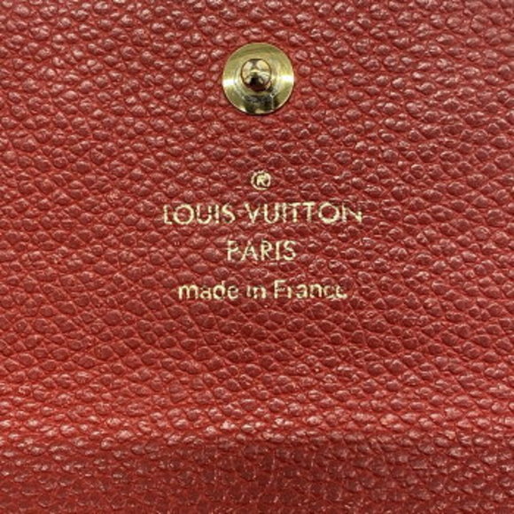 Louis Vuitton Monogram Portefeuille Venus Long Wallet Brown Cerise Red - Picture 4 of 9